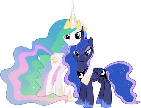 princess celestia and princess luna|Princess Luna (Friendship is Magic) .